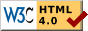 xirika.net-ek HTML 4.0 Transitional arauak betetzen ditu
