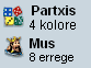 ludoteka: mus, tute, domino, partxis, xake, damak...